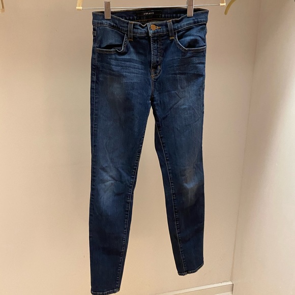 Jbrand Blue Skinny Jeans - Picture 2 of 3